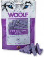 WOOLF Soft Blueberry 100g - borůvky s kuřecím - měkké proužky
