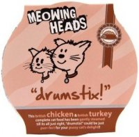Meowing Heads Drumstix 85 g (kuřecí & krůtí)