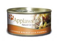Applaws konzerva Cat kuřecí prsa a dýně