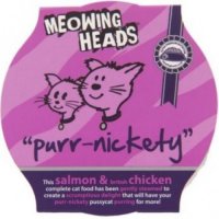 Meowing Heads Purr-Nickety 85 g (losos & kuřecí)